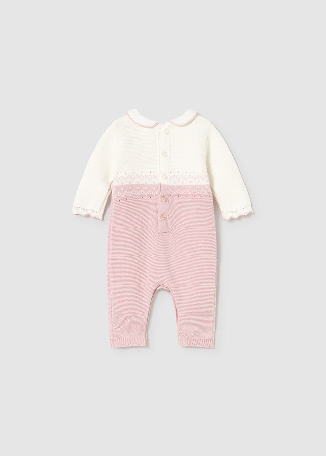 Fato bebé tricô - mayoral - New Born menina - AW25-2601