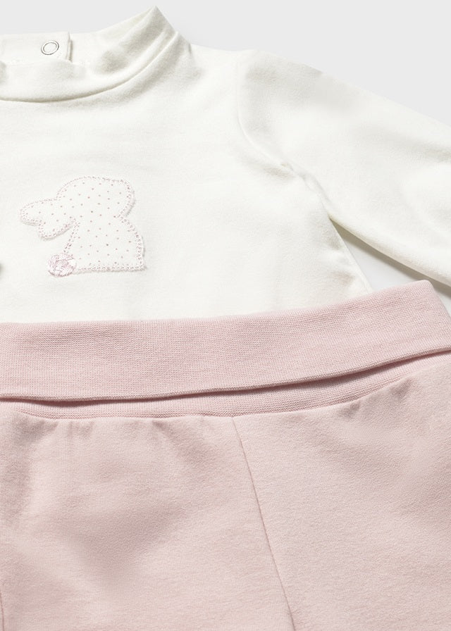 Chandal felpa 3 piezas - mayoral - New Born menina - AW25-2607