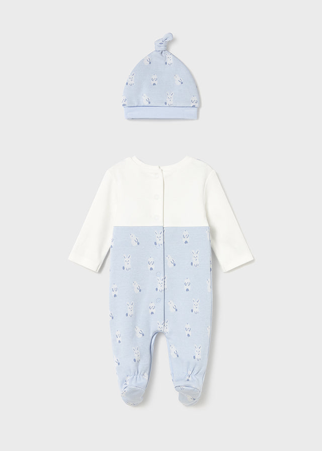 Fato bebé e gorro - mayoral - New Born menino - AW25-2609