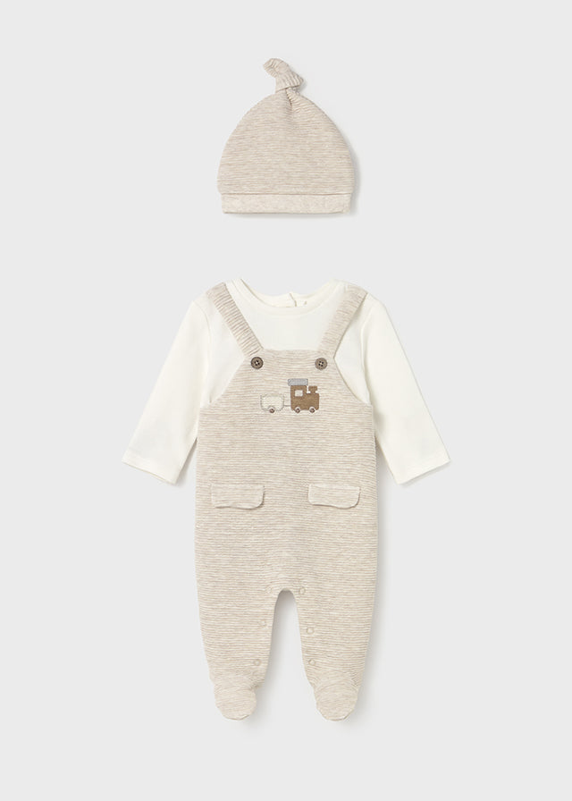 Fato bebé e gorro - mayoral - New Born menino - AW25-2609