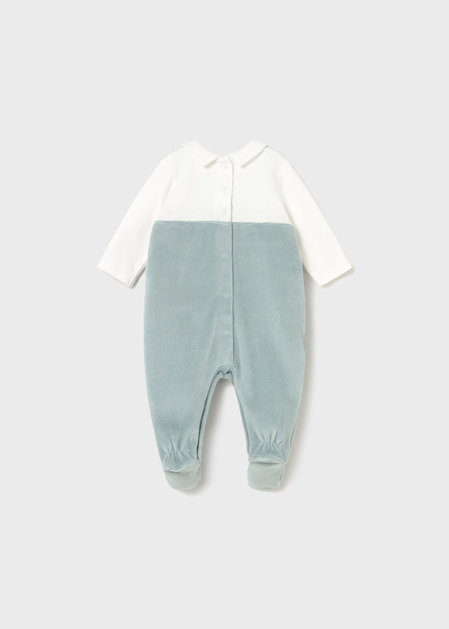 Macacão jardineira - mayoral - New Born menino - AW25-2610