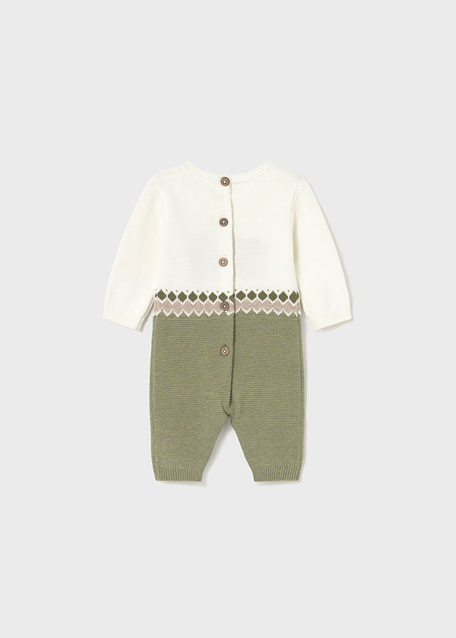 Fato bebé tricô - mayoral - New Born menino - AW25-2611
