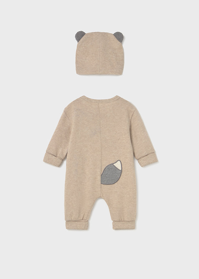 Calça com gorro soft - mayoral - New Born menino - AW25-2613