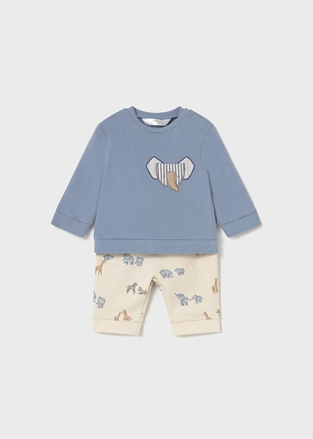 Conj. malha 4 peças - mayoral - New Born menino - AW25-2621