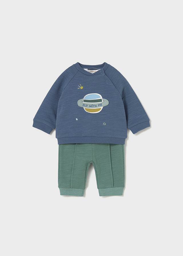 Conj. malha 4 peças - mayoral - New Born menino - AW25-2639