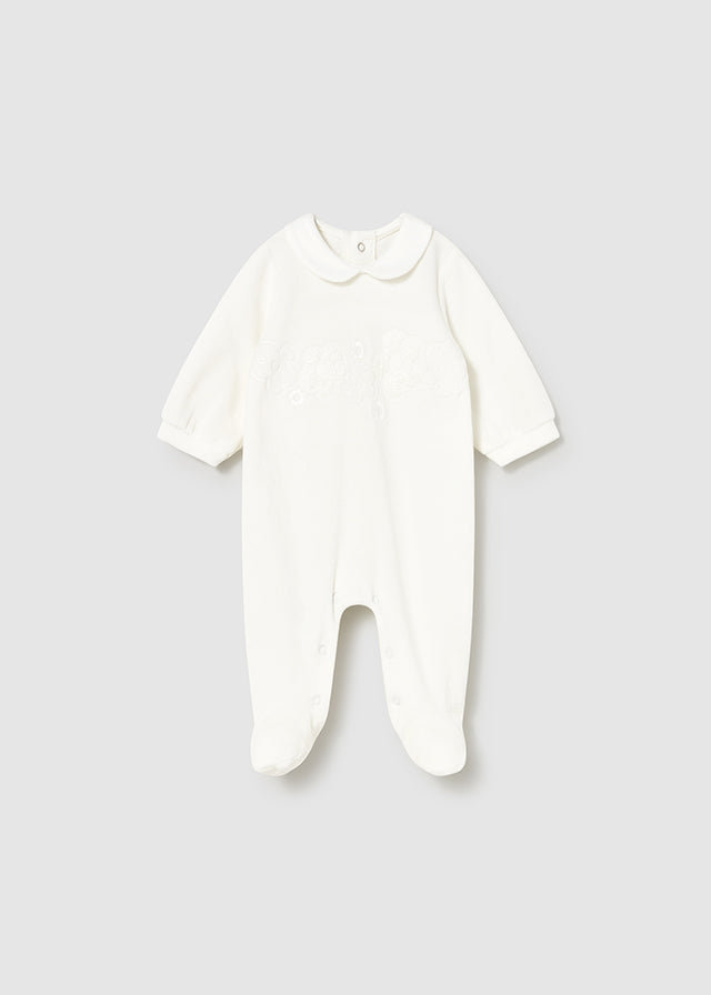 Conj. bebe tundosado - mayoral - New Born menina - AW25-2701