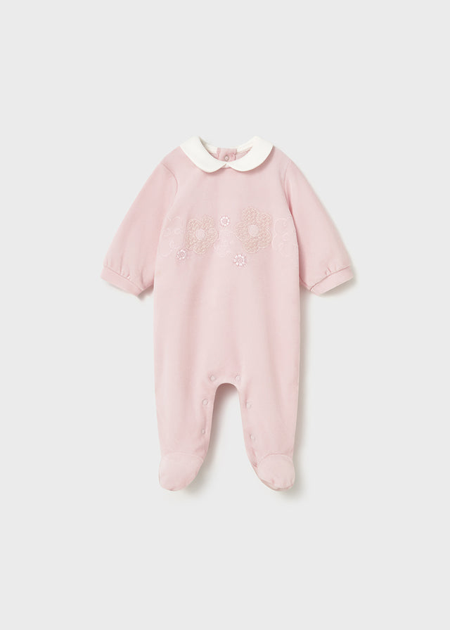 Conj. bebe tundosado - mayoral - New Born menina - AW25-2701