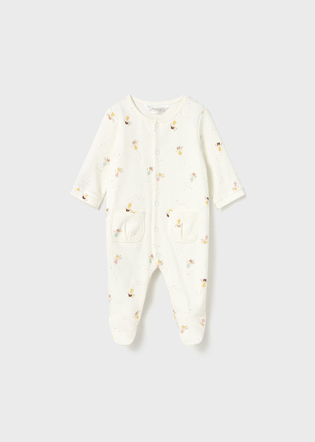 Set 2 fatos bebé interlock - mayoral - New Born menina - AW25-2703