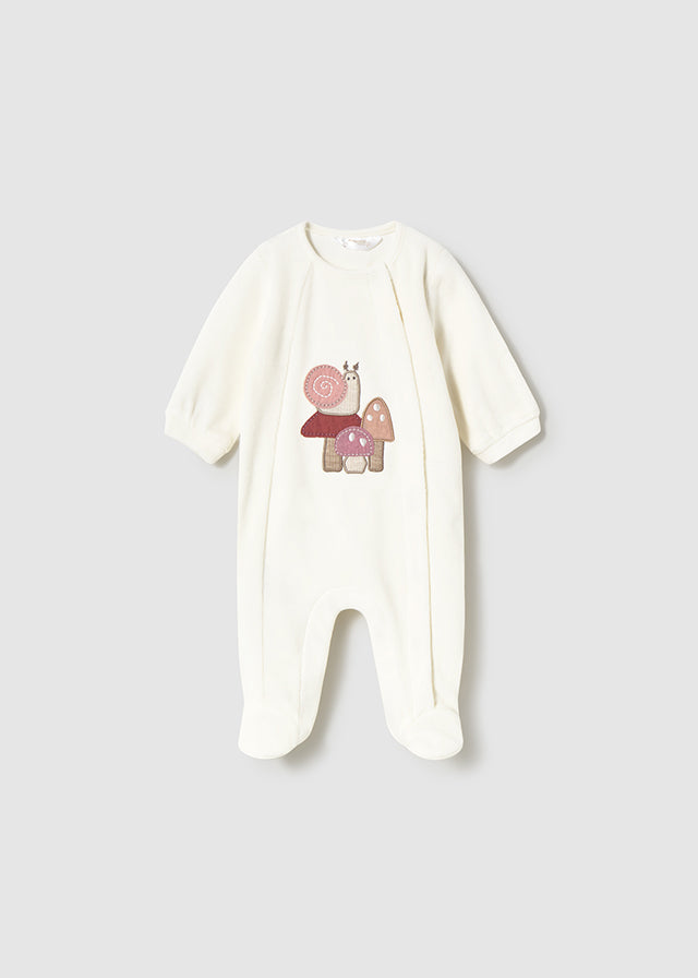 Conj. bebe tundosado - mayoral - New Born menina - AW25-2704