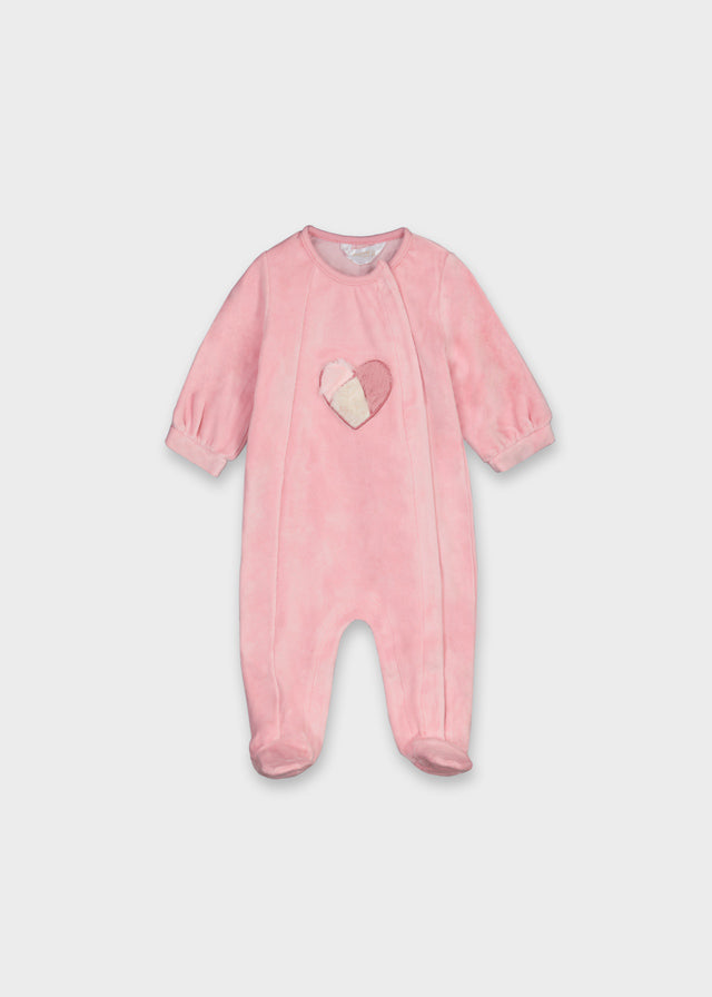 Conj. bebe tundosado - mayoral - New Born menina - AW25-2704