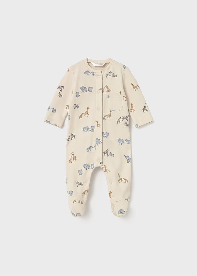 Set 2 fatos bebé interlock - mayoral - New Born menino - AW25-2714