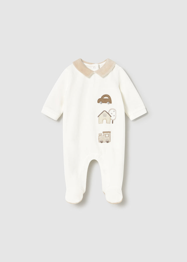 Babygrow tundosado gola - mayoral - New Born menino - AW25-2716