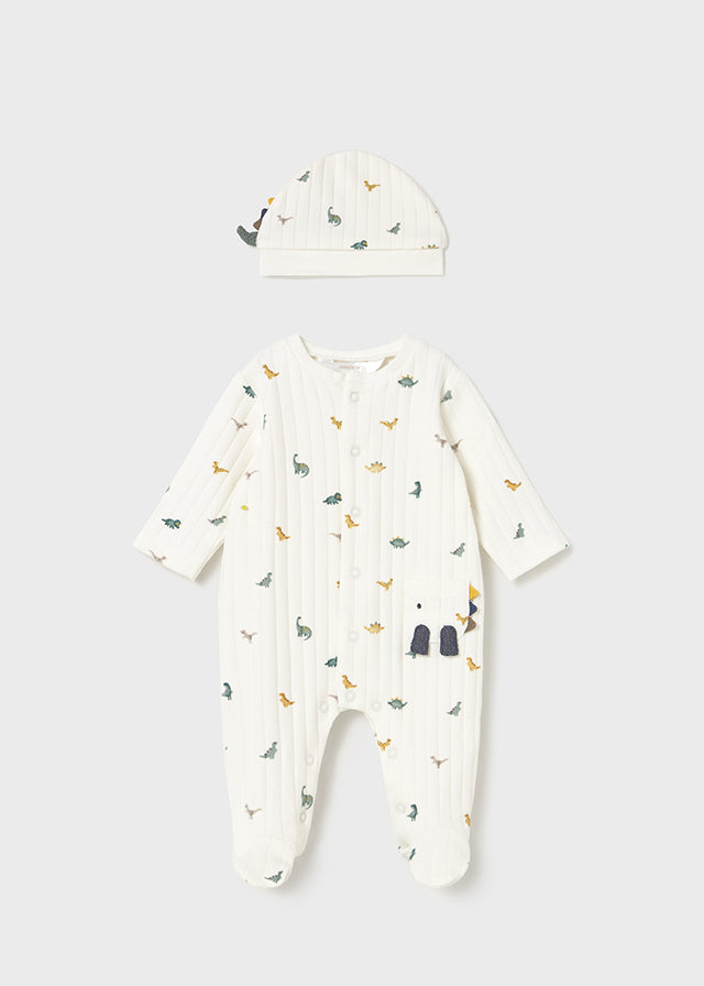 Set babygrow com gorro - mayoral - New Born menino - AW25-2717