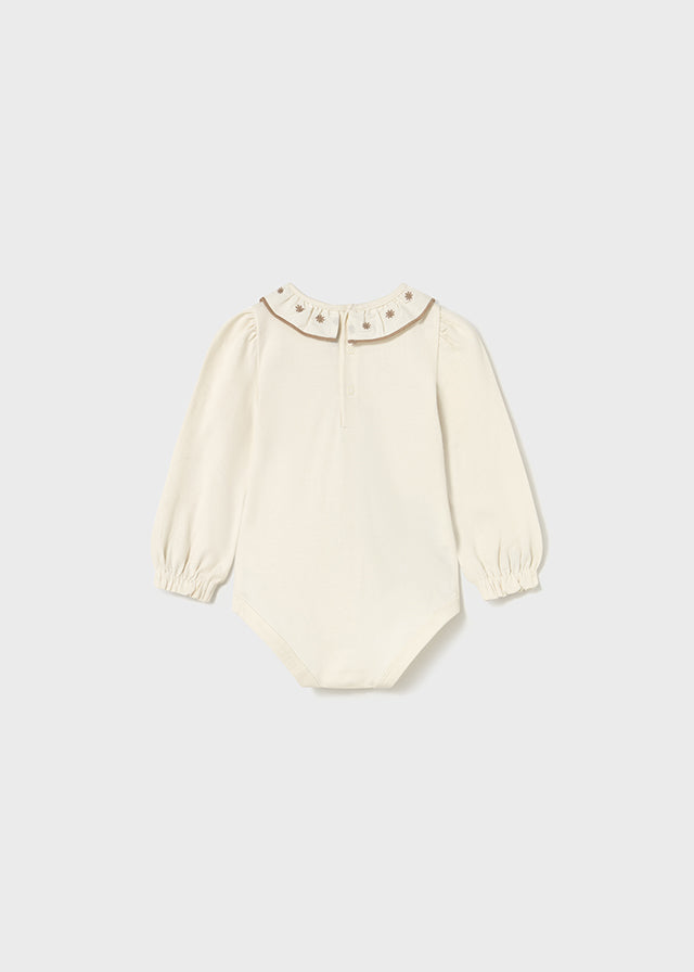 Body gola bordada - mayoral - Baby menina - AW25-2734