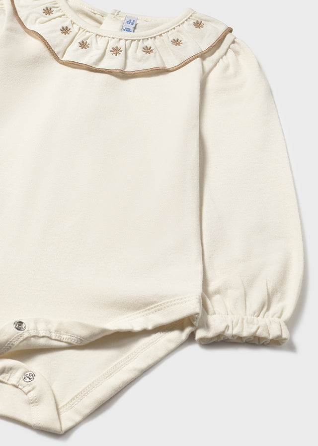 Body gola bordada - mayoral - Baby menina - AW25-2734