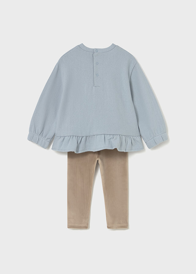 Conj. leggings sweat - mayoral - Baby menina - AW25-2738