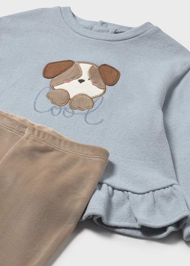 Conj. leggings sweat - mayoral - Baby menina - AW25-2738
