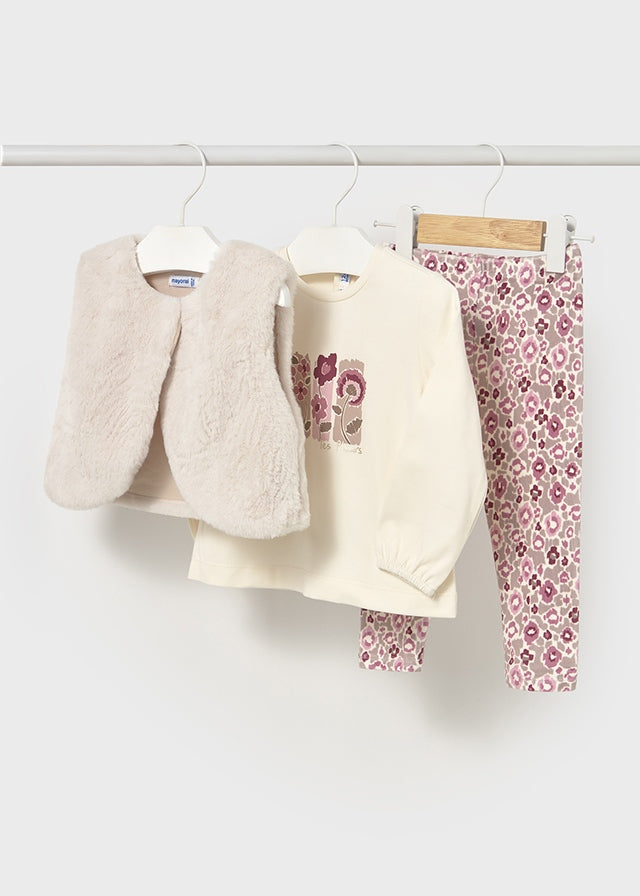 Conj. leggings 3 peças - mayoral - Baby menina - AW25-2739