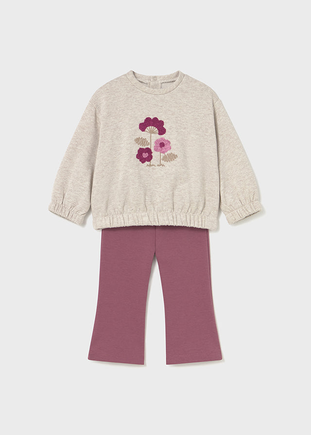 Conj. leggings sweat - mayoral - Baby menina - AW25-2740