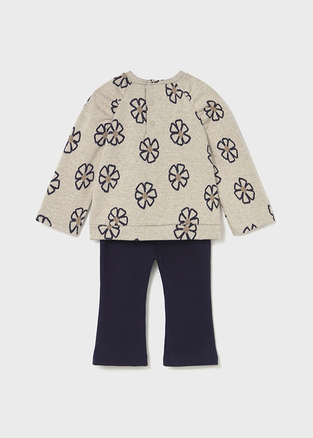 Conj. leggings sweat - mayoral - Baby menina - AW25-2742