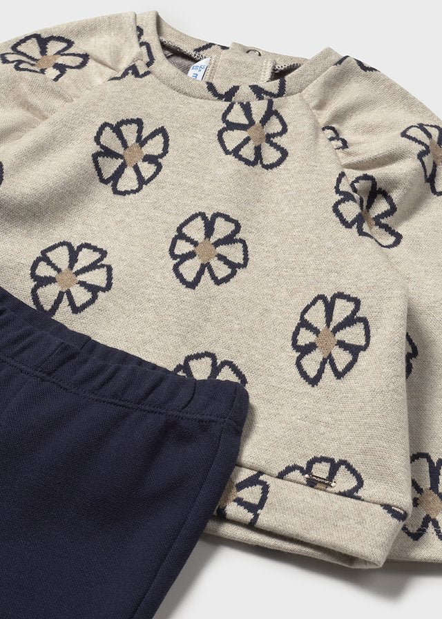 Conj. leggings sweat - mayoral - Baby menina - AW25-2742