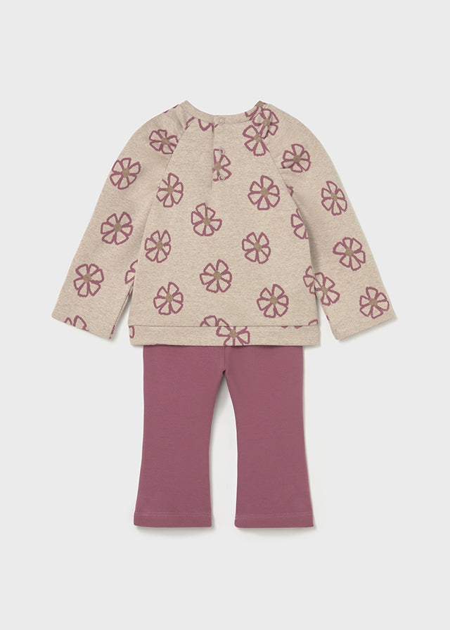 Conj. leggings sweat - mayoral - Baby menina - AW25-2742