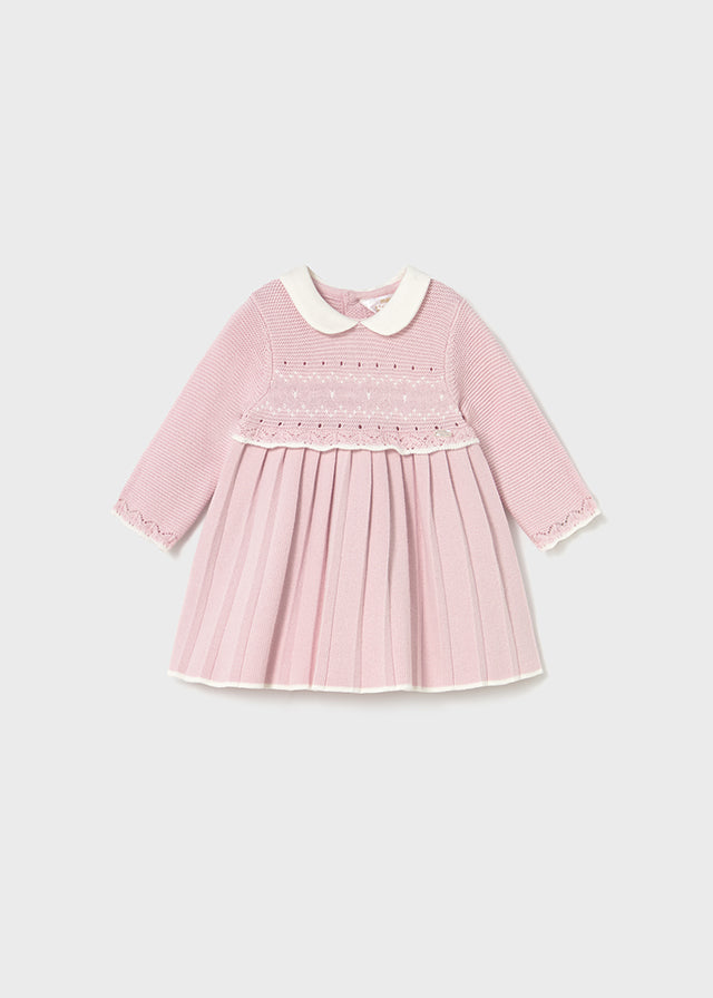 Vestido tricot - mayoral - New Born menina - AW25-2804