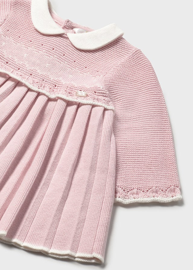 Vestido tricot - mayoral - New Born menina - AW25-2804