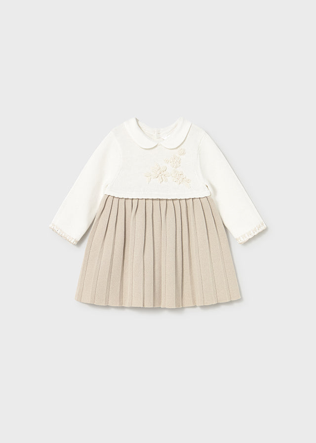 Vestido tricot - mayoral - New Born menina - AW25-2804