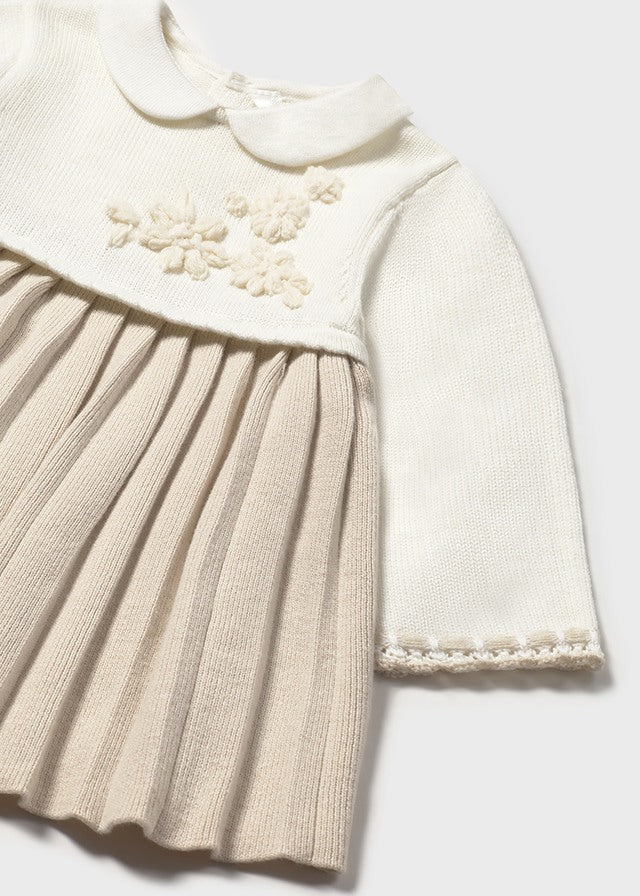 Vestido tricot - mayoral - New Born menina - AW25-2804