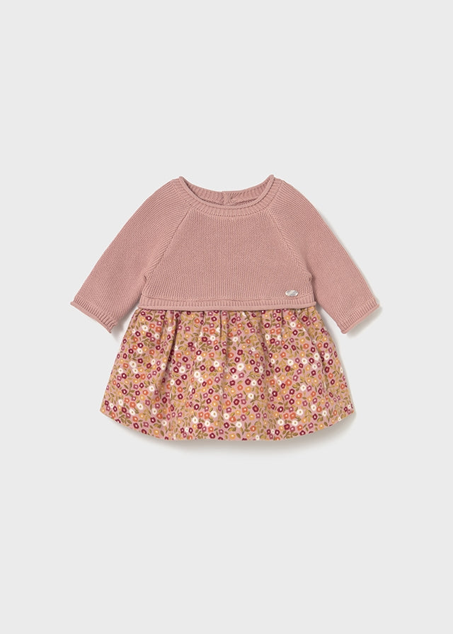 Vestido tricot - mayoral - New Born menina - AW25-2821