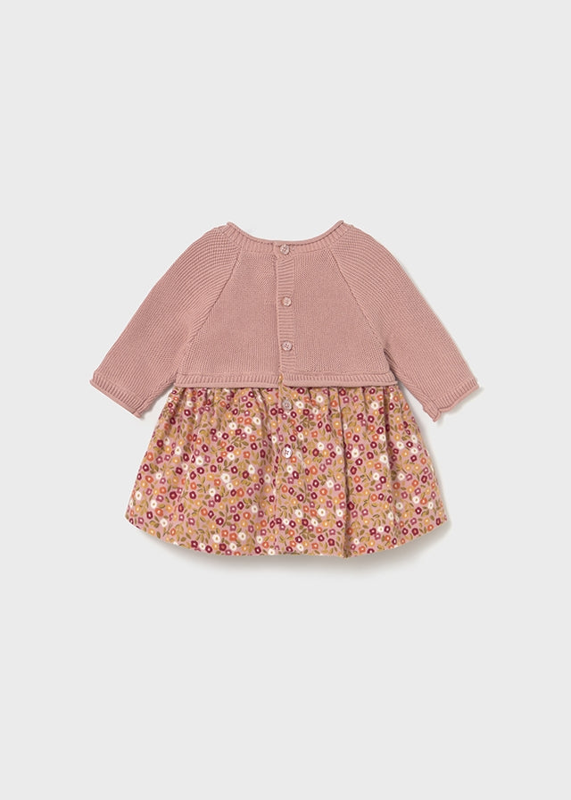 Vestido tricot - mayoral - New Born menina - AW25-2821