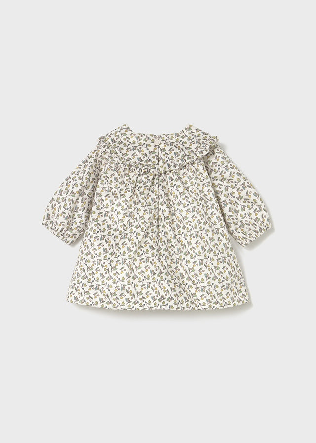 Vestido estampado - mayoral - New Born menina - AW25-2822