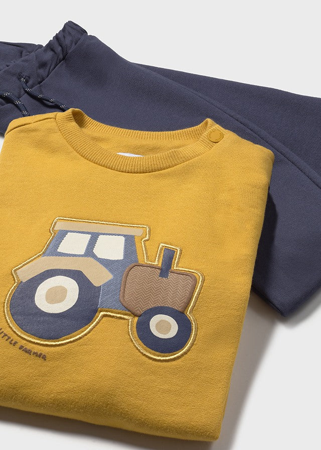 Fato treino sweat e calças - mayoral - Baby menino - AW25-2838