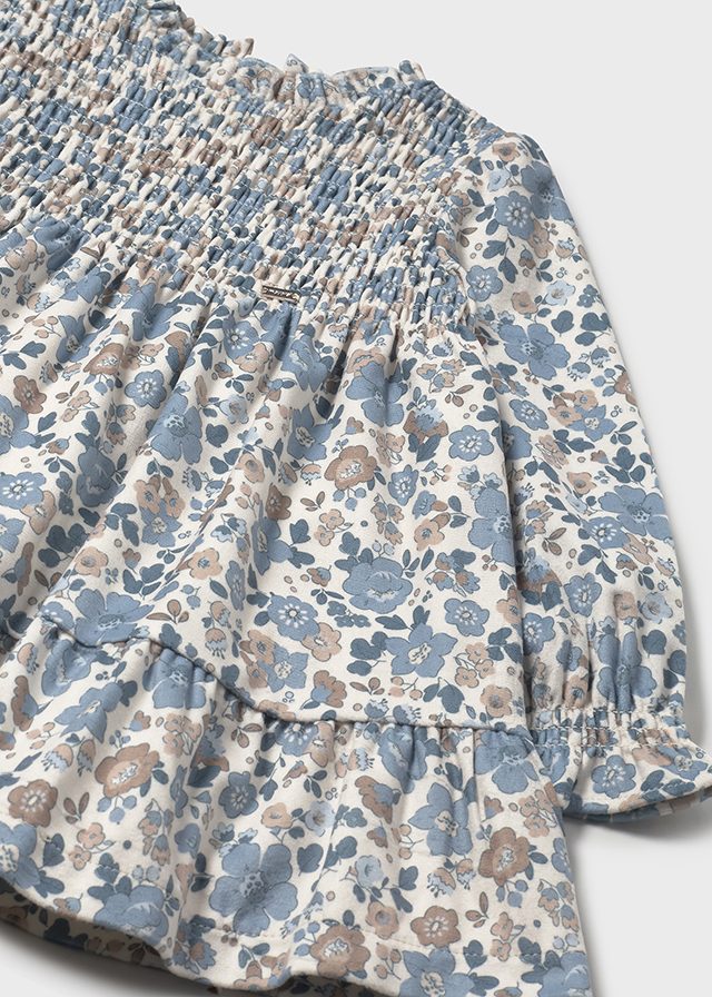 Vestido estampado - mayoral - Baby menina - AW25-2909