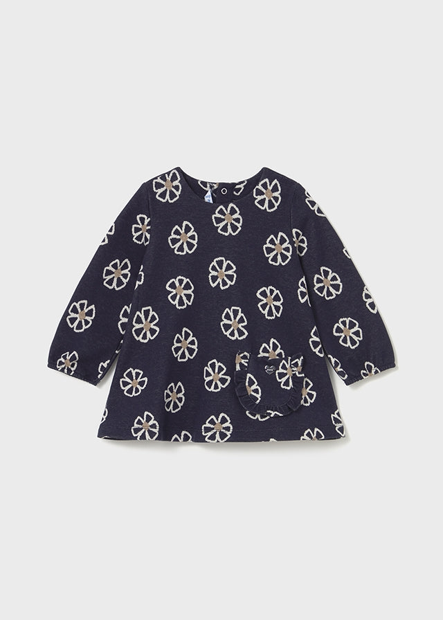 Vestido malha jacquard - mayoral - Baby menina - AW25-2918