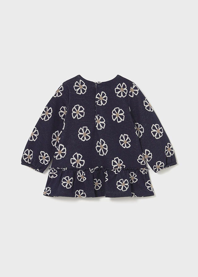 Vestido malha jacquard - mayoral - Baby menina - AW25-2918