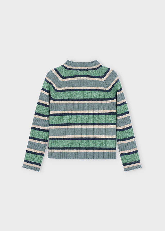 Camisola meia gola tricô - mayoral - Mini Menina - AW25-4001