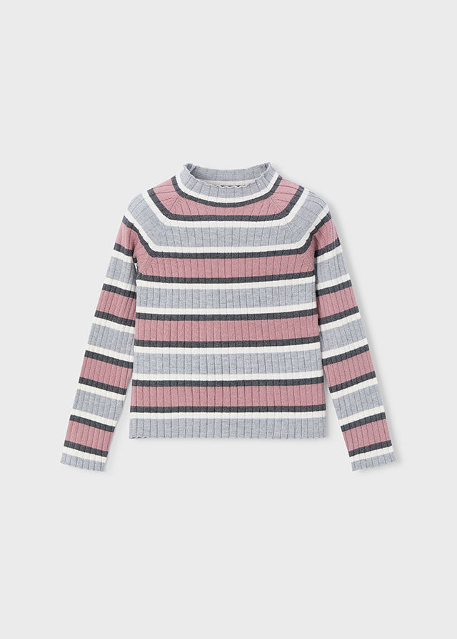 Camisola meia gola tricô - mayoral - Mini Menina - AW25-4001