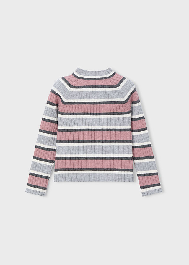 Camisola meia gola tricô - mayoral - Mini Menina - AW25-4001
