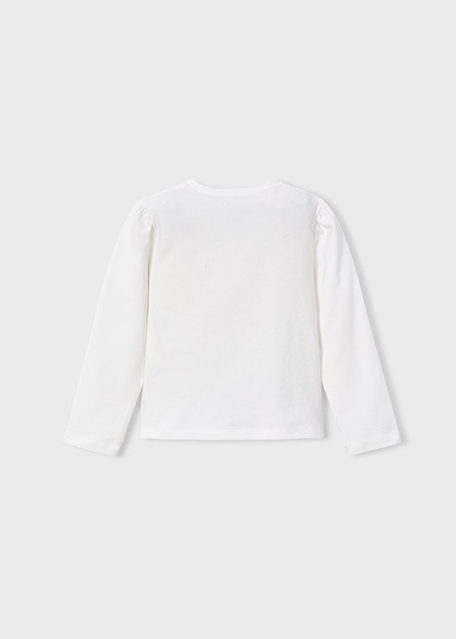 Camiseta m/comp. clássica - mayoral - Mini Menina - AW25-4011