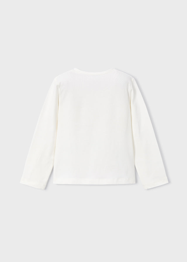 Camiseta m/comp. clássica - mayoral - Mini Menina - AW25-4011