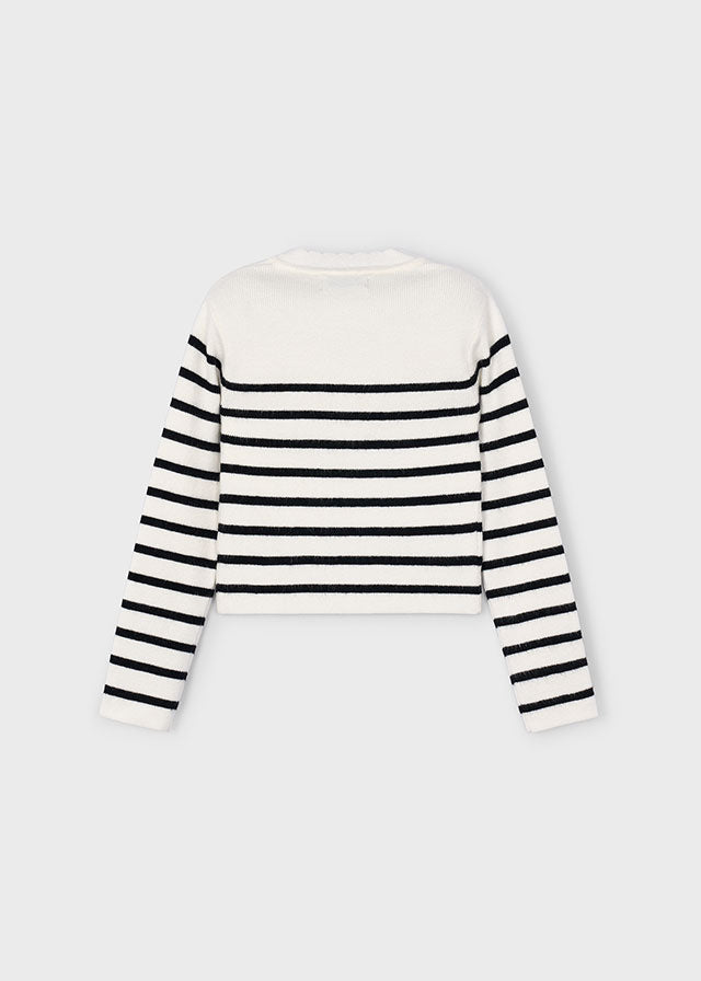 Top tricô riscas - mayoral - Mini Menina - AW25-4014