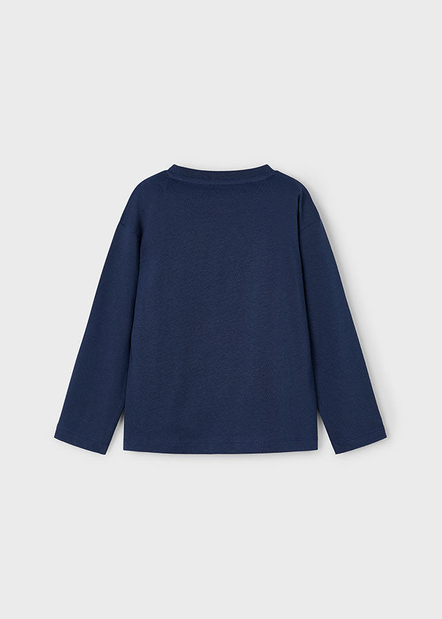 Camiseta m/comp. semibásica - mayoral - Mini Menino - AW25-4076