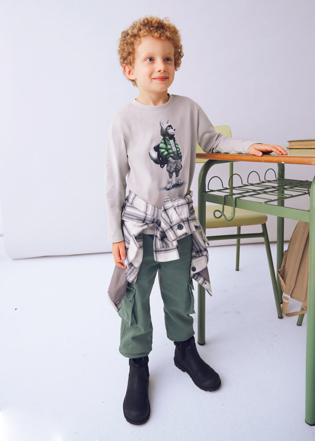 Camisola "wolf" - mayoral - Mini Menino - AW25-4083