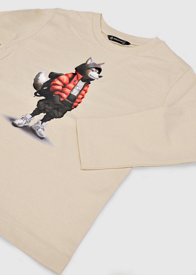 Camisola "wolf" - mayoral - Mini Menino - AW25-4083