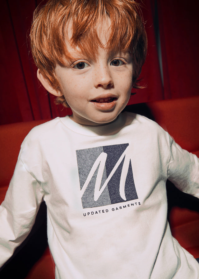 Camisola aplicações - mayoral - Mini Menino - AW25-4086