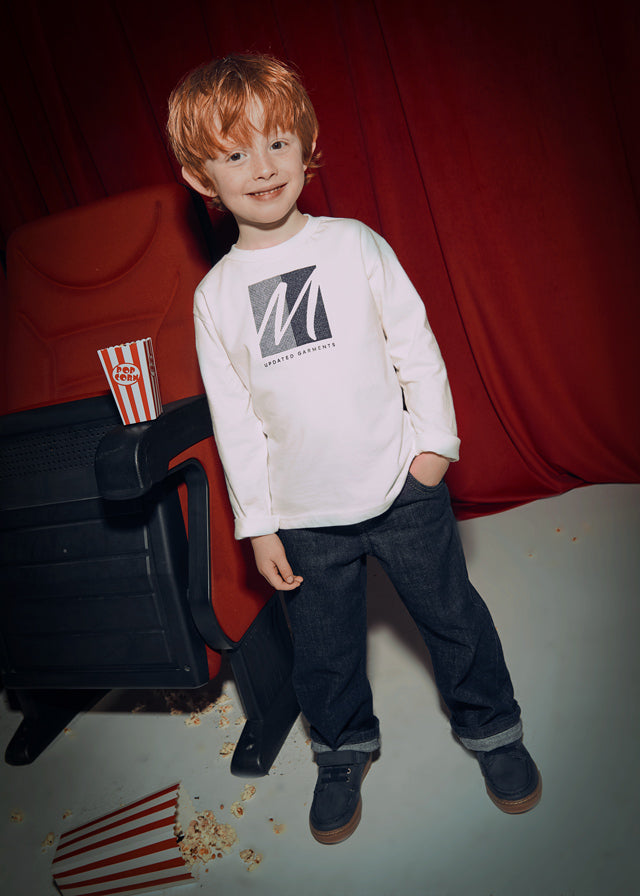 Camisola aplicações - mayoral - Mini Menino - AW25-4086