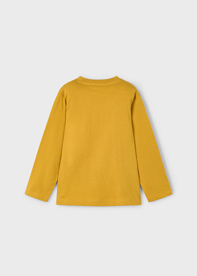 Camiseta m/l "dino" - mayoral - Mini Menino - AW25-4087