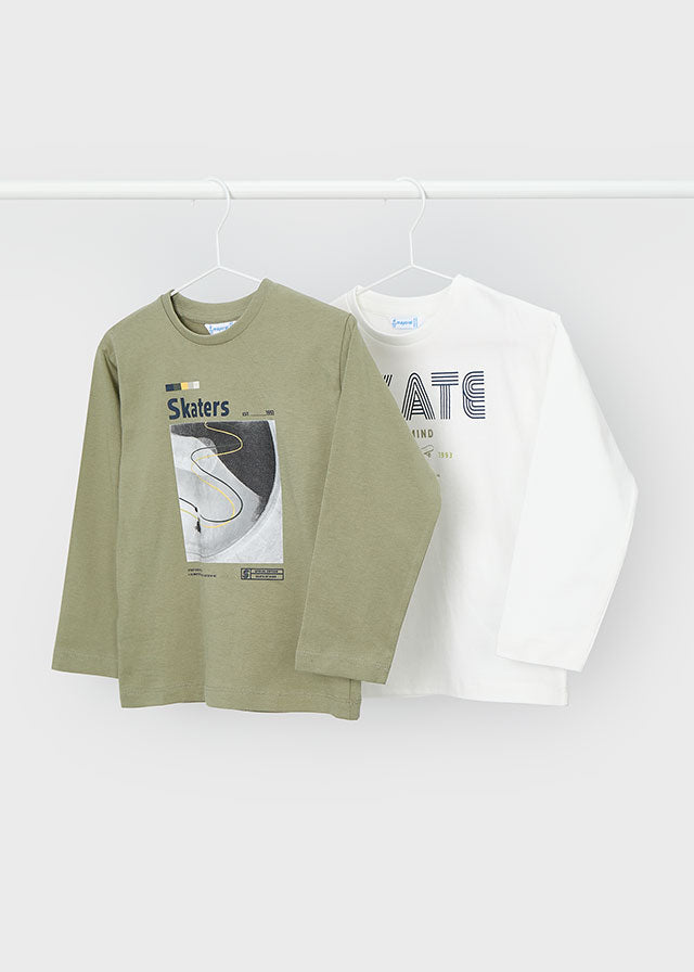 Pack 2 camisetas m/comp. - mayoral - Mini Menino - AW25-4091